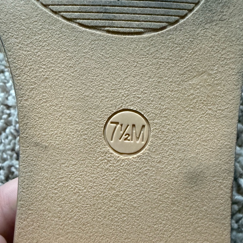 Woven Cutout Slide Sandals - Beige - Picture 4 of 4